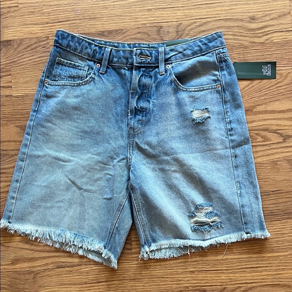 Wild Fable Distressed Denim Shorts